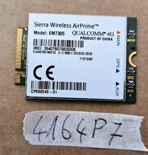 Modulo EM7305 3G 4G LTEHSPA+ GPS 100 Mbps per scheda WAN DELL DW5809e Venue 11 Pro
