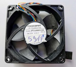 Ventola di raffreddamento per laptop Foxconn 12V 5 pin – Compatta 3,15 – Ricambio originale per laptop