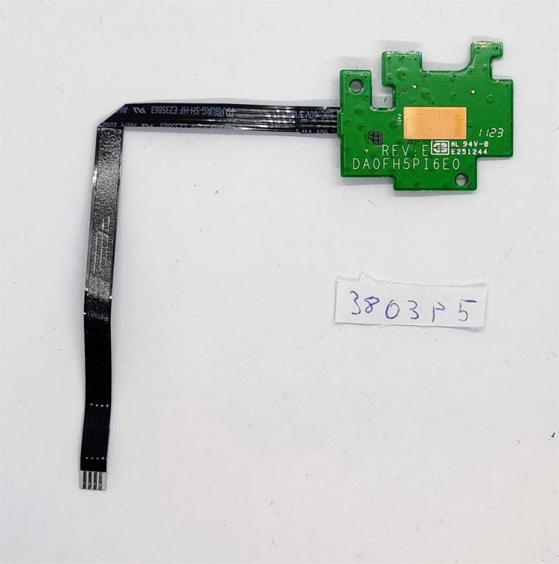 Scheda pulsante di accensione + cavo DA0FH5PI6E0 per Fujitsu LifeBook A512 AH512 A531 AH531 - Ricambi originali per laptop - immagine 2