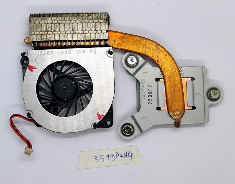 Dissipatore di calore + ventola + staffa scheda madre Fujitsu Lifebook E544 E734 E733 E744 E754 CP637072-XX