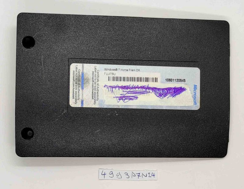 Copertura HDD Fujitsu LifeBook AH531, ricambio originale CP515946-01