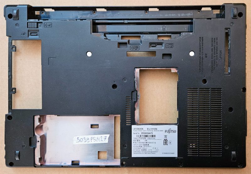 Copertura inferiore del case del telaio Fujitsu LifeBook E546 - Ricambi originali per laptop