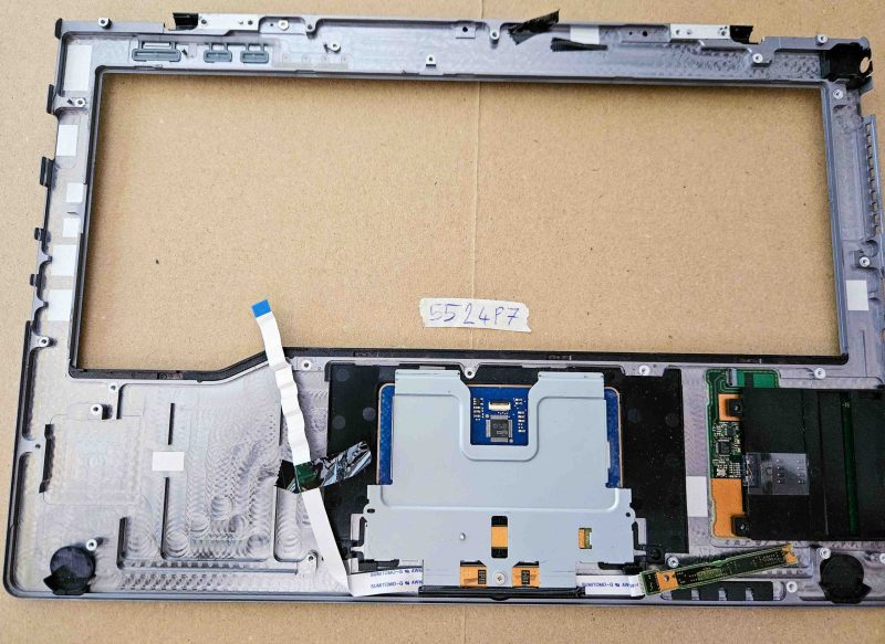 Copertura per tastiera con touchpad e pulsanti per poggiapolsi Fujitsu LifeBook U745 - immagine 2