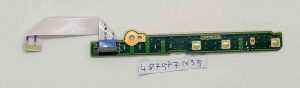 Scheda multimediale con pulsante di accensione e cavo CP670045 sostitutiva per Fujitsu LifeBook U745
