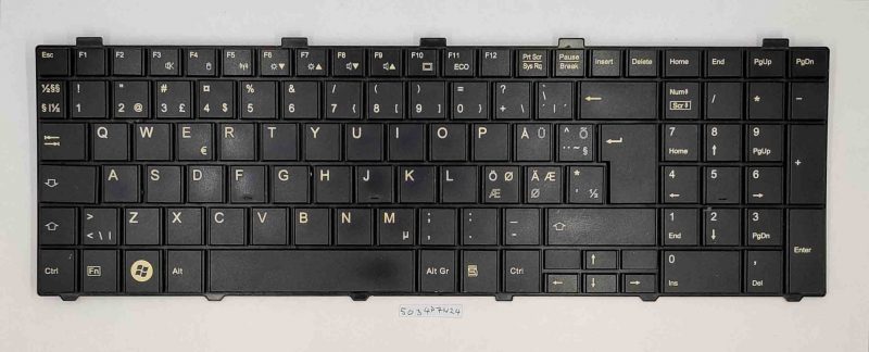 Tastiera Fujitsu Lifebook A530 AH530 A531 AH531 NH751 - Ricambio originale