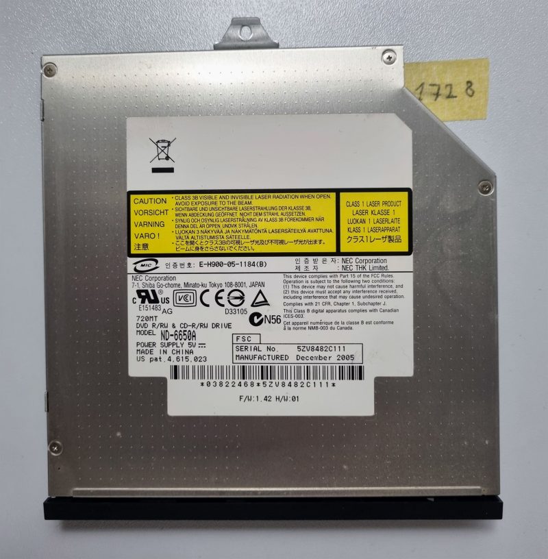 Lettore e scrittore CD/DVD Fujitsu Siemens AMILO Pro V2030D