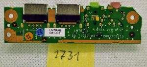 Fujitsu Siemens AMILO Pro V2030D Porta USB, jack da 3,5 mm LM7RAB