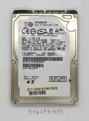 Fujitsu Siemens Esprimo D9500 160 GB 5400 giri/min HDD HTS543216L9A300