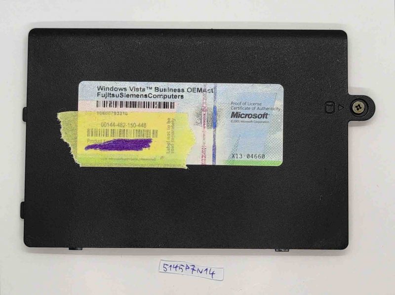 Sportello del disco rigido Fujitsu Siemens Esprimo Mobile D9500 – Ricambio originale
