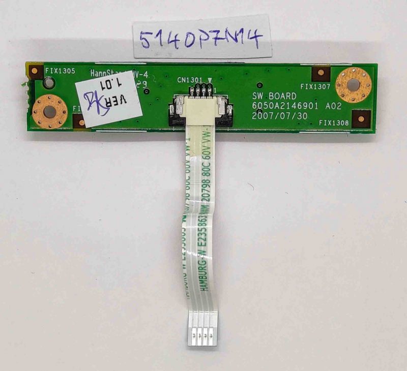 Scheda pulsante di accensione Fujitsu Siemens Esprimo Mobile D9500 – Ricambio originale - immagine 2