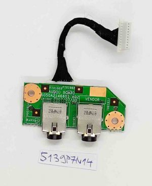 Scheda audio Fujitsu Siemens Esprimo Mobile D9500 con cavo – Ricambio originale