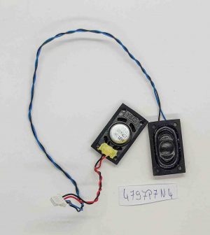 Set di altoparlanti interni Fujitsu Siemens Esprimo V5515 con cavi - Ricambio originale