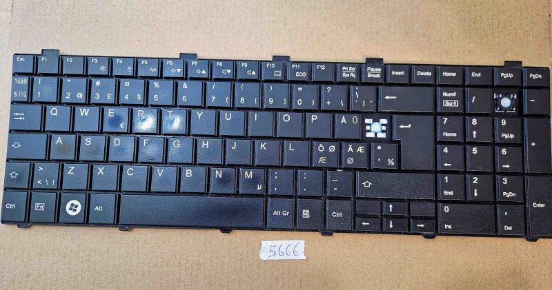 Tasti della tastiera Fujitsu Siemens Lifebook CP513253-01 – Ricambi originali per laptop