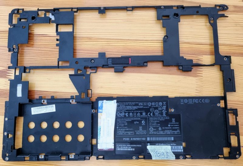 Telaio inferiore per laptop HP ELITEBOOK FOLIO 9470M 14" ORIGINALE 702863-001