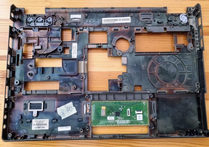 Custodia superiore per poggiapolsi originale HP ProBook 6360t con touchpad 639485-001 - immagine 3