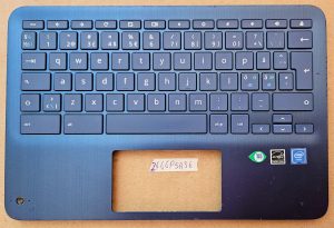 Tastiera originale per poggiapolsi CHROMEBOOK X360 11 G3 EE - L92214-001 L92215-001 - Ricambi OEM per laptop