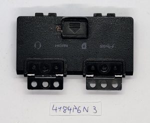 Coperchio porta di accesso alla scheda originale per Dell Latitude 7404 Rugged P0H61 / 0P0H61