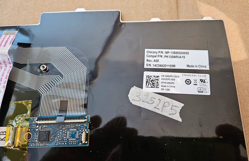 Tastiera originale Dell E5540 CN-04NVP0 | Ricambi per laptop | Spedizione rapida - immagine 2