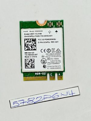 Scheda WiFi WLAN originale Dell Latitude 12 7214 Rugged 0CNP0J 8260NGW OEM