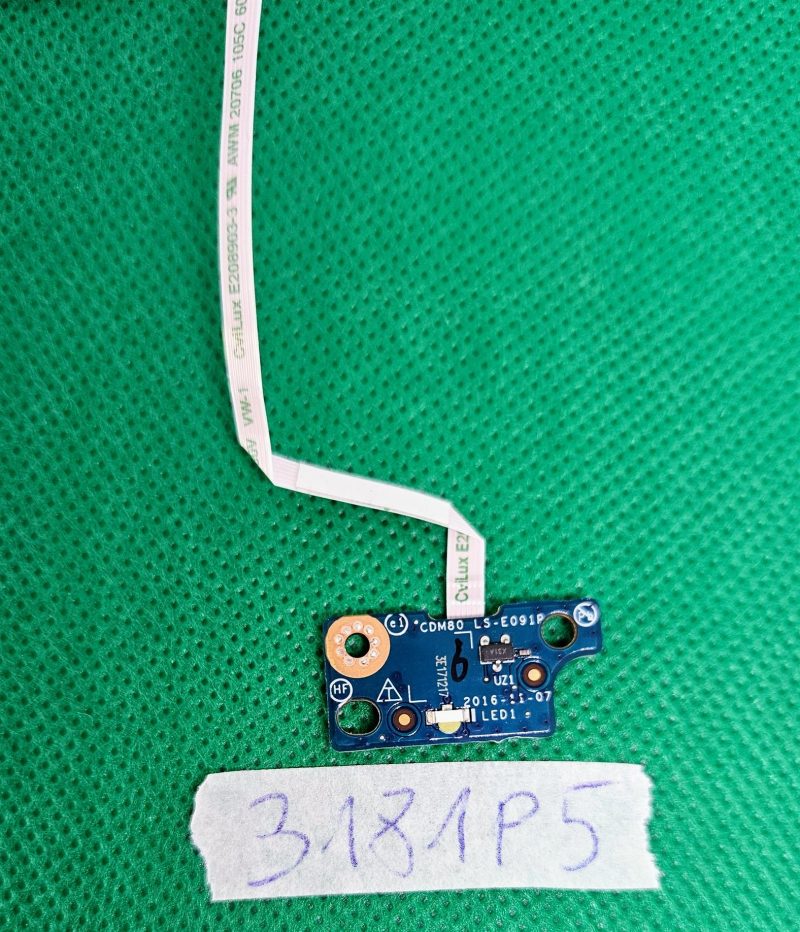 Scheda indicatore LED di stato originale Dell Latitude 5580 Precision 3520 LS-E091P - Ricambi per laptop