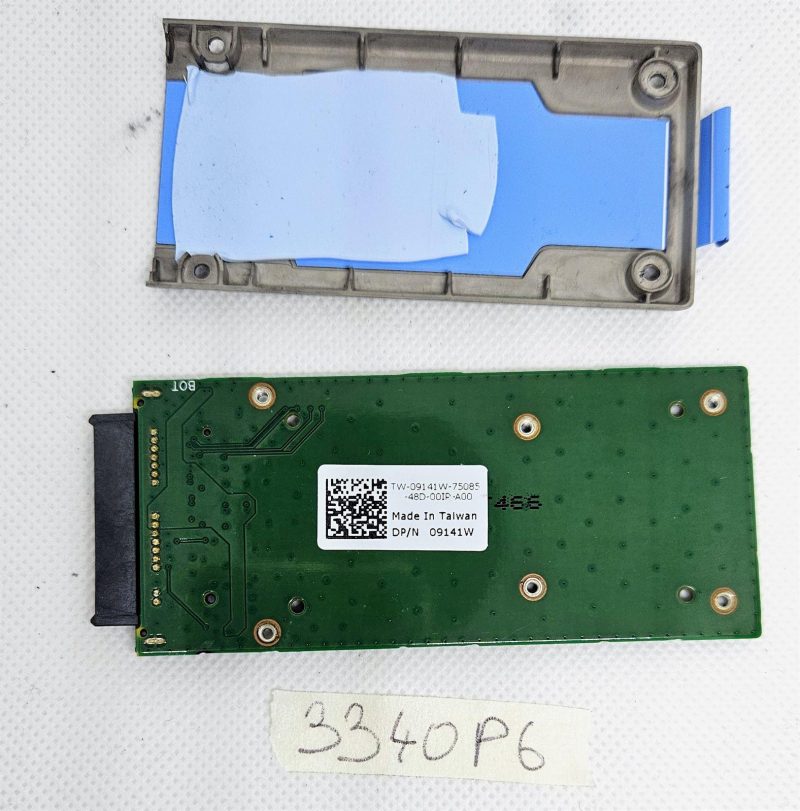 Caddy per disco rigido M.2 robusto originale Dell Latitude 7204/7214 09141w - Sostituzione OEM - immagine 2