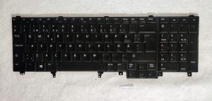 Ricambi originali per laptop Dell Latitude E5530 con tastiera svedese di qualità 05T7VT