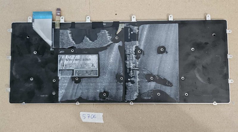 Tastiera originale per laptop Dell Precision 5510 – retroilluminata – sostituzione OEM – spedizione rapida - immagine 2