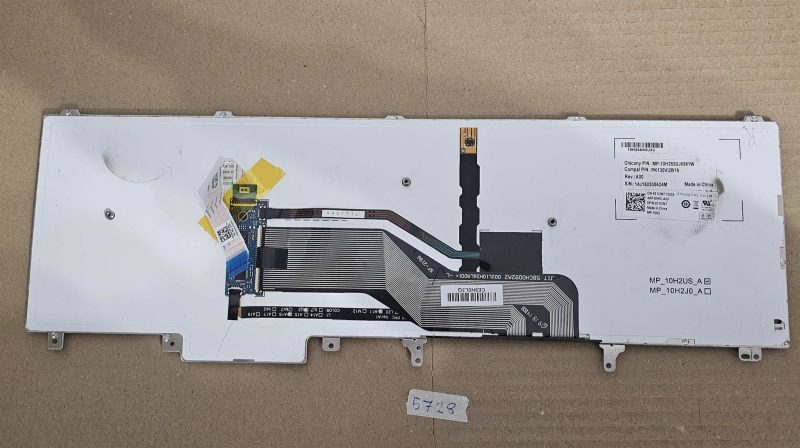 Tastiera originale Dell Precision M4800 PK130VI2B19 CN-031CWT | Layout nordico - immagine 2