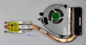 Dissipatore di calore originale Fujitsu LifeBook AH531 CP515955-XX CP515955-01 - Pezzo di ricambio