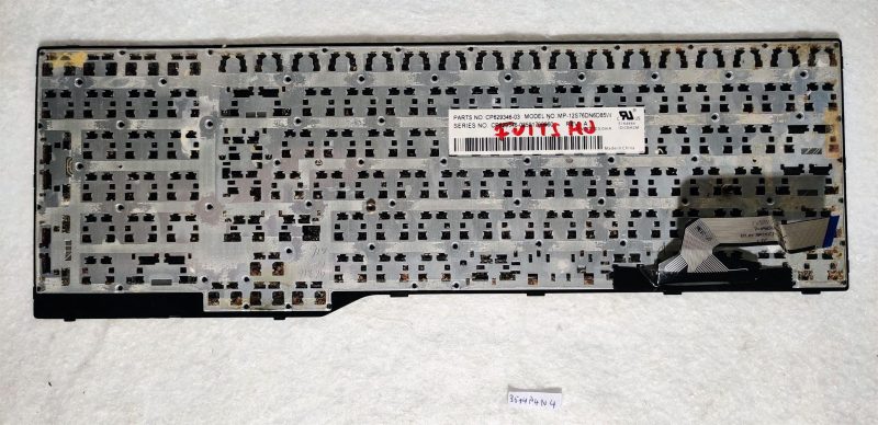 Ricambi originali per tastiera Fujitsu MP-12S76DN6D85W per laptop, spedizione rapida - immagine 2