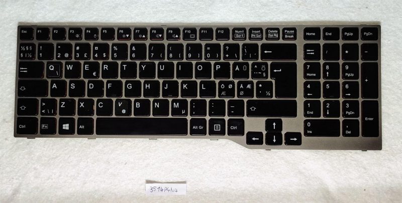 Ricambi originali per tastiera Fujitsu MP-12S76DN6D85W per laptop, spedizione rapida