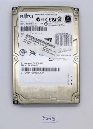 Disco rigido SATA HP originale da 80 GB, 5400 rpm, 2,5 pollici, 413852-001 - Ricambio OEM