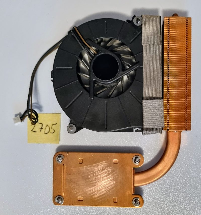 Ricambi originali per laptop HP Compaq NX7300 NX7400, ventola di raffreddamento 379799-001 378233-001 - immagine 2