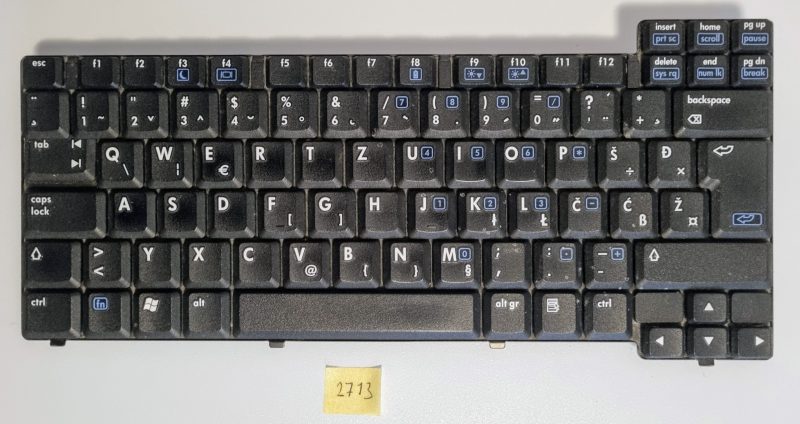 Kit tasti di ricambio originali per tastiera per laptop HP Compaq nx7300 417525-BA1