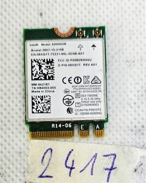 Scheda wireless WiFi Bluetooth originale HP EliteBook 840 G3 8260NGW 806721-001