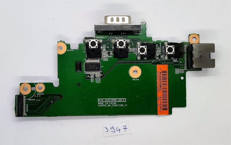 Scheda pulsante di accensione originale per laptop HP 6565B 6570B 8570P - Parte di ricambio