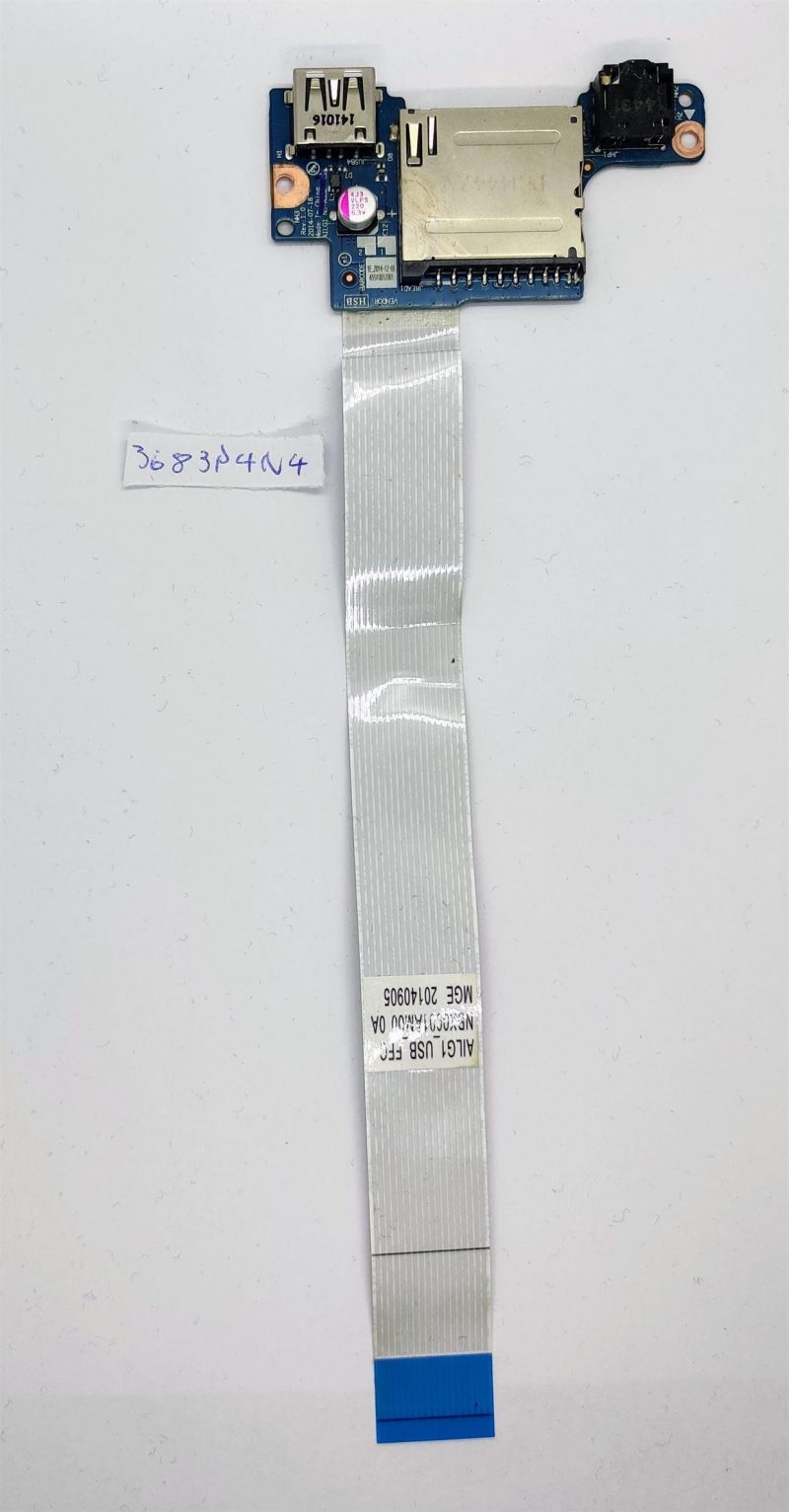 Ricambi originali per laptop Lenovo IdeaPad G70-80Z70B70-80 con lettore di schede USB e jack per cuffie - immagine 2