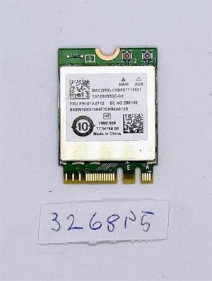 Scheda WiFi wireless originale per laptop Lenovo 01AX712, componenti per laptop