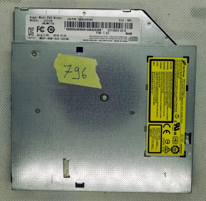 Originale Lenovo ThinkPad E570 01EN349 Unità CD DVD per laptop GUE0N