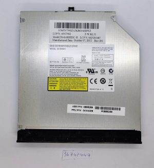 Ricambi originali per laptop Lenovo ThinkPad Edge E530 CD-DVD±RW Writer 45N7592 DS-8A8SH