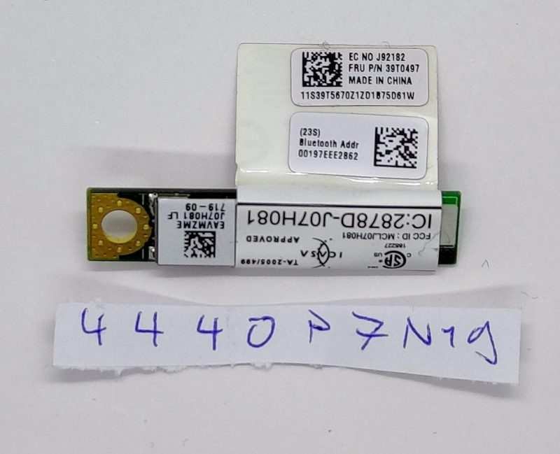 Scheda Bluetooth originale Lenovo Thinkpad T61 39T0497