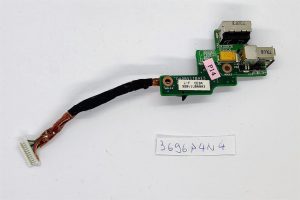 Scheda porta USB S-Video originale Lenovo Thinkpad Z61T con cavo DA0BV1TBAE5