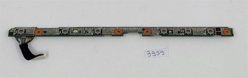 Scheda e cavo del pulsante di accensione originali per laptop HP Compaq NX6325 - Parte di ricambio - immagine 2