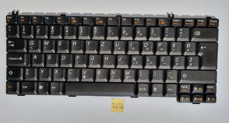 Tastiera nera originale per laptop Lenovo - Modello BCF85 F31 F41 3000 C100 N100 N220 N220M | Ricambi per laptop
