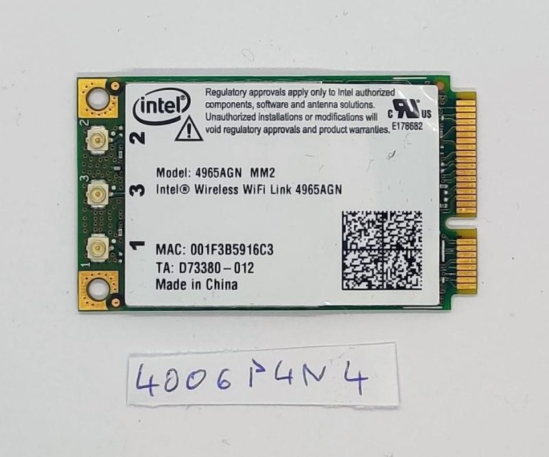 Scheda wireless originale 4965AGN Scheda wireless Wi-Fi WLAN ASUS A7S
