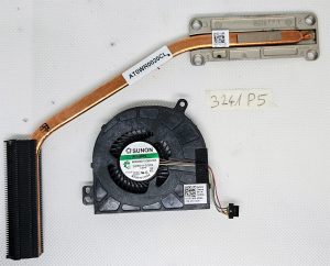 Ventola + dissipatore originali per Dell Latitude E5440 E5540 087XFX + at0wr0020cl - 04TDCF - Raffreddamento ad alte prestazioni