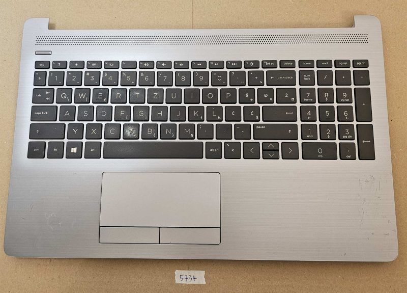Tastiera touchpad poggiapolsi HP 250 255 G7 AP29M000A00 - Ricambi originali per laptop - Ricambi di alta qualità