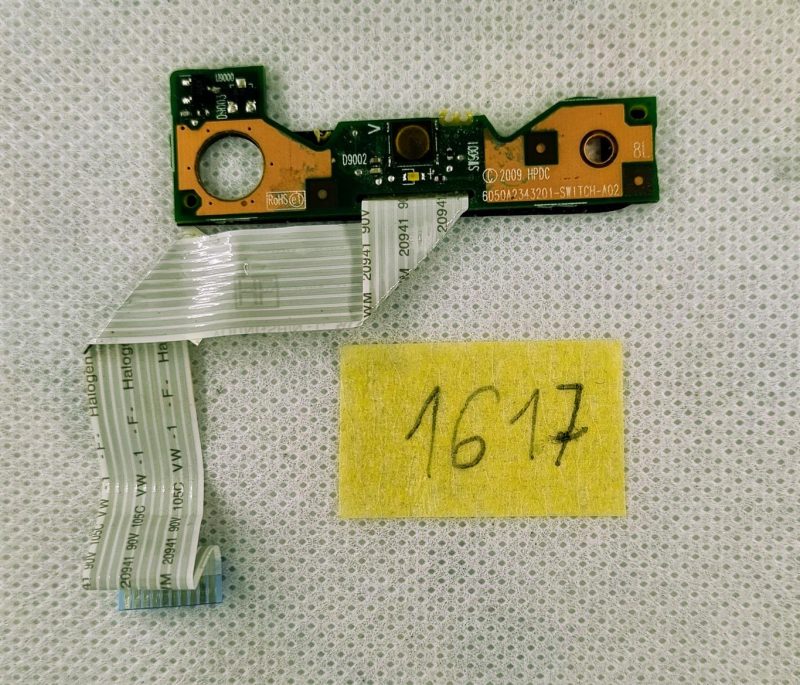 Scheda pulsante di alimentazione HP 620 con cavo 6050A2343201