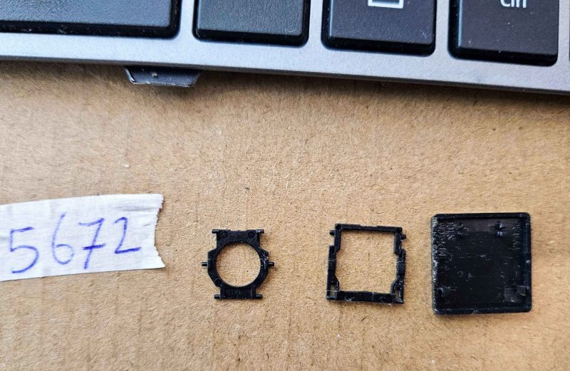 Tasti tastiera per laptop HP 6531S 6731S 6530S PH PN 701485-BA1 – Ricambi originali - immagine 2
