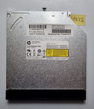 Unità DVD OEM HP 809333-001 DU-8A6SH111B con coperchio della cornice per 15-AB 15-AB198CY